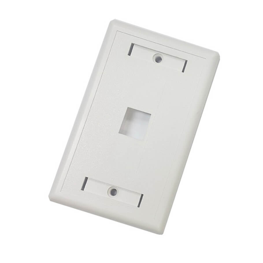 1-port Faceplate US Mode LS (LS-FP-US-1PORT)